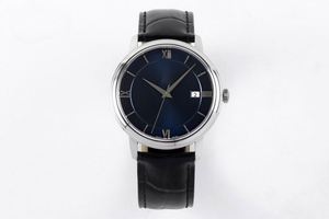 Montre mécanique automatique de luxe haut de gamme 5A avec logo personnalisé OEM, boîtier en acier inoxydable, cadran en cristal saphir, bracelet en cuir - Product Image 5