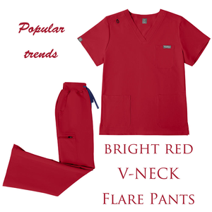 Conjunto de Uniforme de Enfermera Premium y Duradero, Diseño Multibolsillos para Herramientas Médicas, Opciones de Talla y Color Personalizadas para Hospitales y Residencias de Ancianos - Product Image 4