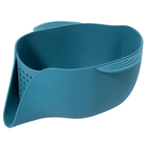 Multifunctional Drain <b>Basket</b> Food Pasta Berry <b>Sink</b> Strainer for Fruits Vegetables 1.5 3 QT - Product Image 3