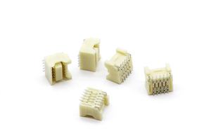 Conector SMT tipo Wafer DIN Macho/Hembra de 1.1mm de paso, 2*5P H4.85 para PCB con carcasa de nailon - Product Image 3