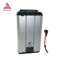 Nouvelle batterie au lithium SiAECOSYS 60V45Ah/72V40Ah pour la mobilité électrique, kit de chargeur de batterie de moto 1800W, étanche IPX7, UN38.3
