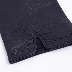 थोक क्लासिक सादे वास्तविक चमड़े के दस्ताने अल्ट्रा-सॉफ्ट लाइनिंग दस्ताने - Product Image 4