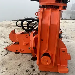 K250 Vibro Hammer Hydraulic 360 Degree Rotation High Frequency Excavator Mounted Pile Driver Hydraulic