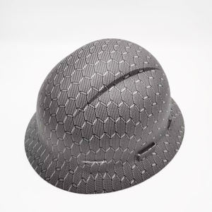 قبعة صلبة صناعية لحماية الرأس من CE لون أسود من أكريلونتريل بوتادين ستايرين للإنشاءات - Product Image 6