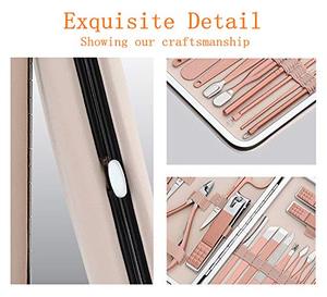 Bộ Dụng Cụ Làm Móng <span class=keywords><strong>12</strong></span> Món Chất Lượng Cao Bộ Dụng Cụ Cắt Móng Tay Bằng Thép Không Gỉ - Product Image 6