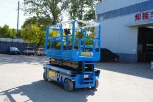 Piattaforme di Sollevamento a Forbice Semoventi Elettriche Idrauliche da 6m 8m 10m 12m 14m, Piattaforma di Lavoro Aereo - Product Image 2