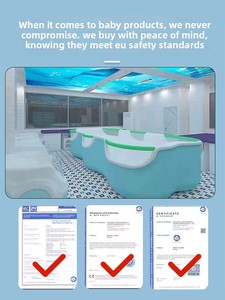 Vasca da Bagno Commerciale in PVC con Controllo della Temperatura per Neonati e Bambini Piccoli, per Negozi di Articoli per l'Infanzia e Maternità - Product Image 2