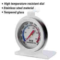 Hot Selling 2-Inch Dial Stainless Steel Oven Thermometer Classic Series Kitchen BBQ Baking Temperature Instrument