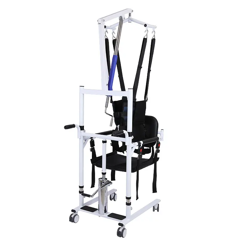 手動リフティングツール転送車椅子油圧看護障害患者高齢者家庭用輸送椅子