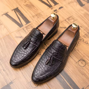 Chaussures Oxford pour hommes de style britannique de haute qualité, imperméables, avec doublure en cuir véritable, toutes saisons, pour le bureau, les occasions formelles, les mariages - Product Image 5