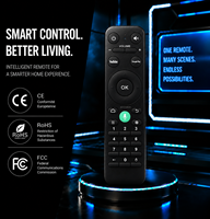 Control Remoto Universal de 28 Teclas, Color Negro, para Proyector, TV LED, Domótica, con Botones de Silicona Personalizables y Logotipo, Precio Económico