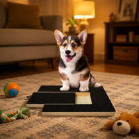 Grattoir à ongles rétractable en bois pour chien, planche à gratter, jouet pour animaux, jouet pour chat, griffoir, papier de verre