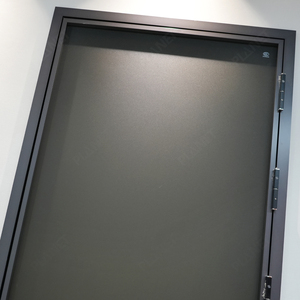 Portes à panneaux plats sur mesure, portes <span class=keywords><strong>de</strong></span> salle <span class=keywords><strong>de</strong></span> bain insonorisées en verre, portes à battants en aluminium extrémité extrémité en aluminium - Product Image 5