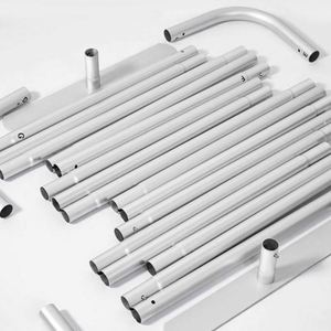 Commercial Grade Portable Waterproof UV Resistant Trade Show <b>Stand</b> Durable Tension Fabric <b>Backdrop</b> Aluminum Frame Reinforced - Product Image 3