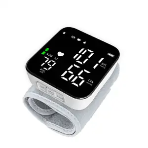 SZMIQU Monitor Tekanan Darah Digital Pergelangan Tangan Manset Otomatis Bp Monitor Tidak Teratur Mesin Deteksi Detak Jantung 90 Set Memori