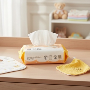 Lingettes pour bébé testées SGS pour les changes de couches, haute absorption d'eau - Product Image 5