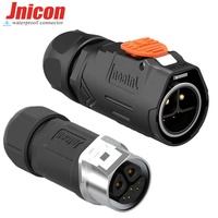 Jnicon 30A 300V MJ24 connecteurs d'alimentation étanche IP67 Xlr connecteur 7P prise femelle et mâle connecteur d'alimentation pour désherbeur