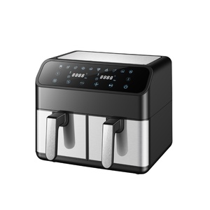 Freidora de Aire Inteligente de Gran Capacidad 2L con Doble Cesta y Ventana Visual para Uso Doméstico, Horno Multifuncional de Acero Inoxidable, Soporte OEM - Product Image 6