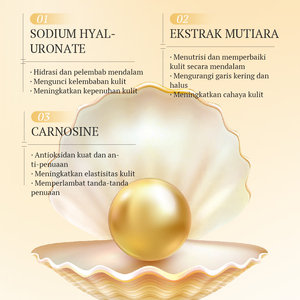 Mascarilla Facial KORMESIC Certificada por Bpom, 25 ml, Rejuvenecedora, Hidratante, Reparadora para Piel Cansada, con Perla Dorada, Antienvejecimiento - Product Image 4