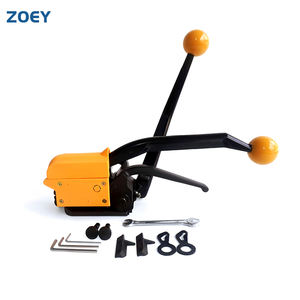 Herramienta de flejado de acero <span class=keywords><strong>Manual</strong></span> ZOEY A333, herramienta de flejado <span class=keywords><strong>Manual</strong></span> portátil sin sello para flejado de acero de 13-19mm, autoblocante - Product Image 1