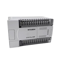 Controlador Lógico Programable (PLC) FX2N-64MR con Salida de Relé RS422, 64 Puntos de E/S, Alimentación CA, Máquina Pequeña, OEM Industrial