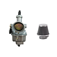 GOOFIT Nouveau carburateur et filtre à huile 26mm PZ26 pour motos 100cc 110cc 125cc CG125 XF125 156FM 157FM ATV Quad Pit Bikes