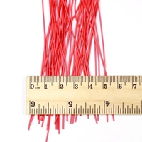 1mm/36CM Runde Silikon kautschuk Schnur Fliegen binden Beine Angeln Jig Köder Röcke Fliegen binden Material