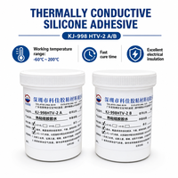 Adhésif thermique bicomposant en silicone KEJIA KJ-998HTV-2, bande d'étanchéité à haute température pour l'utilisation sur les fibres et les vêtements