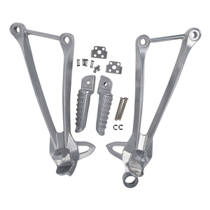 TCMT - Juego de Reposapiés Traseros para Motocicleta, Compatible con <span class=keywords><strong>Kawasaki</strong></span> <span class=keywords><strong>Ninja</strong></span> ZX-6R 2009-2025 ZX-10R 2008-2010, Reposapiés para Pasajero - Product Image 4