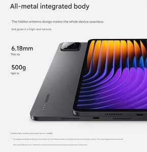 Tablet <span class=keywords><strong>PC</strong></span> con Sistema Operativo HyperOS2, Pantalla LCD de 11.2 Pulgadas y Resolución 3200*2136, Frecuencia de Actualización de 144 Hz, Procesador Qualcomm Snapdragon 8, Carga Rápida de 67 W, para Xiaomi <span class=keywords><strong>Pad</strong></span> 7 Pro - Product Image 5