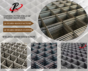 Tấm lưới rọ mạ kẽm nóng hàn lưới thép dệt trơn cho các ứng dụng xây dựng ngoài trời để cắt kim loại cốt thép - Product Image 3