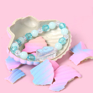 Caja <span class=keywords><strong>Sorpresa</strong></span> de 12 Pulseras de Conchas Marinas Coloridas que se Abren en Agua, Juguetes Misteriosos, Regalos, Juguete Antiestrés - Product Image 2