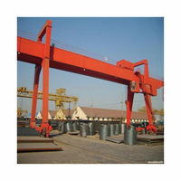 Grue portique à double poutre grande capacité avec chariot motorisé et interrupteur de fin de course de sécurité pour la manutention de matériaux en usine de machines lourdes