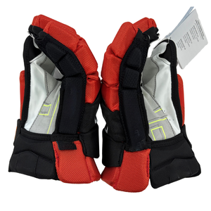 Guantes de <span class=keywords><strong>Hockey</strong></span> sobre Hielo Rojos y Negros Cómodos de Usar con Material Compuesto Tallas 13 y 14 para Actividades al Aire Libre - Product Image 5
