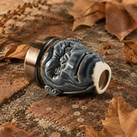 Bol à chicha en céramique moderne Erliao, design durable, accessoires pour chicha, bol à chicha très vendu