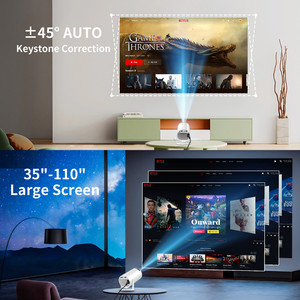 <span class=keywords><strong>Proyector</strong></span> HY300 720P Reproductor Multimedia <span class=keywords><strong>en</strong></span> Streaming Android 11 Compatible con 1080P 4K <span class=keywords><strong>Proyector</strong></span> Hy320 Reproductor de Videojuegos <span class=keywords><strong>Cine</strong></span> <span class=keywords><strong>en</strong></span> <span class=keywords><strong>Casa</strong></span> TV BOX - Product Image 3