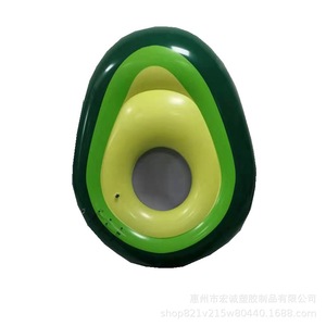 Flotador Inflable de Aguacate de PVC, 160x130cm, Novedad para Diversión en la Piscina, Unisex - Product Image 4