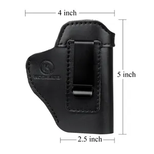 Tactical Gun Holster Lederen Holster Verborgen Pistool Holster Tas Voor Jacht En Zelfverdediging