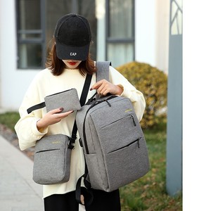 2025 <strong>Best</strong>-Selling Unisex Large-Capacity Laptop <strong>Backpack</strong> <strong>Waterproof</strong> Breathable USB Fashion Physiological Curve Back Oxford Zipper - Product Image 4