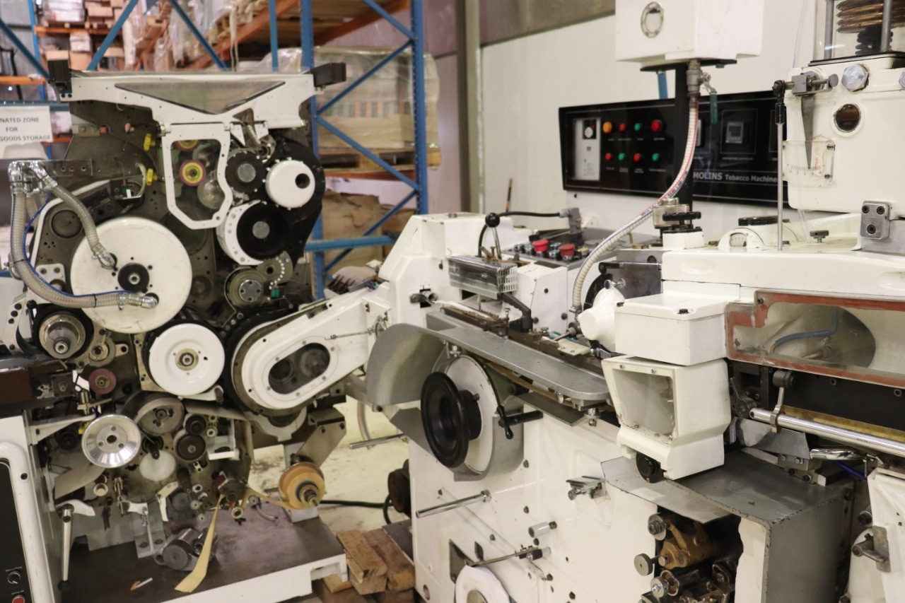 molins tobacco machinery ltd Molins Mark 8 Electric Multi Roll Cigarette Making Machinery molins tobacco machinery ltd Molins Mark 8 Electric Multi Roll Cigarette Making Machinery