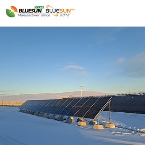 Panneaux solaires Bluesun 600W 610W à double vitrage bifaciaux pour usage résidentiel - Product Image 6