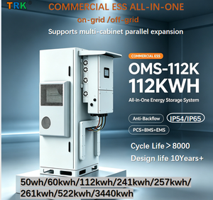 ระบบจัดเก็บพลังงานแบบ All-in-One สำหรับธุรกิจและอุตสาหกรรม ขนาด 112 กิโลวัตต์ชั่วโมง รองรับทั้งแบบ On Grid และ Off Grid พร้อมมาตรฐาน IP65  ระบบ PCS, BMS และ EMS ในตัว  รองรับการใช้งาน 8000 รอบ ป้องกันกระแสย้อนกลับ - Product Image 1