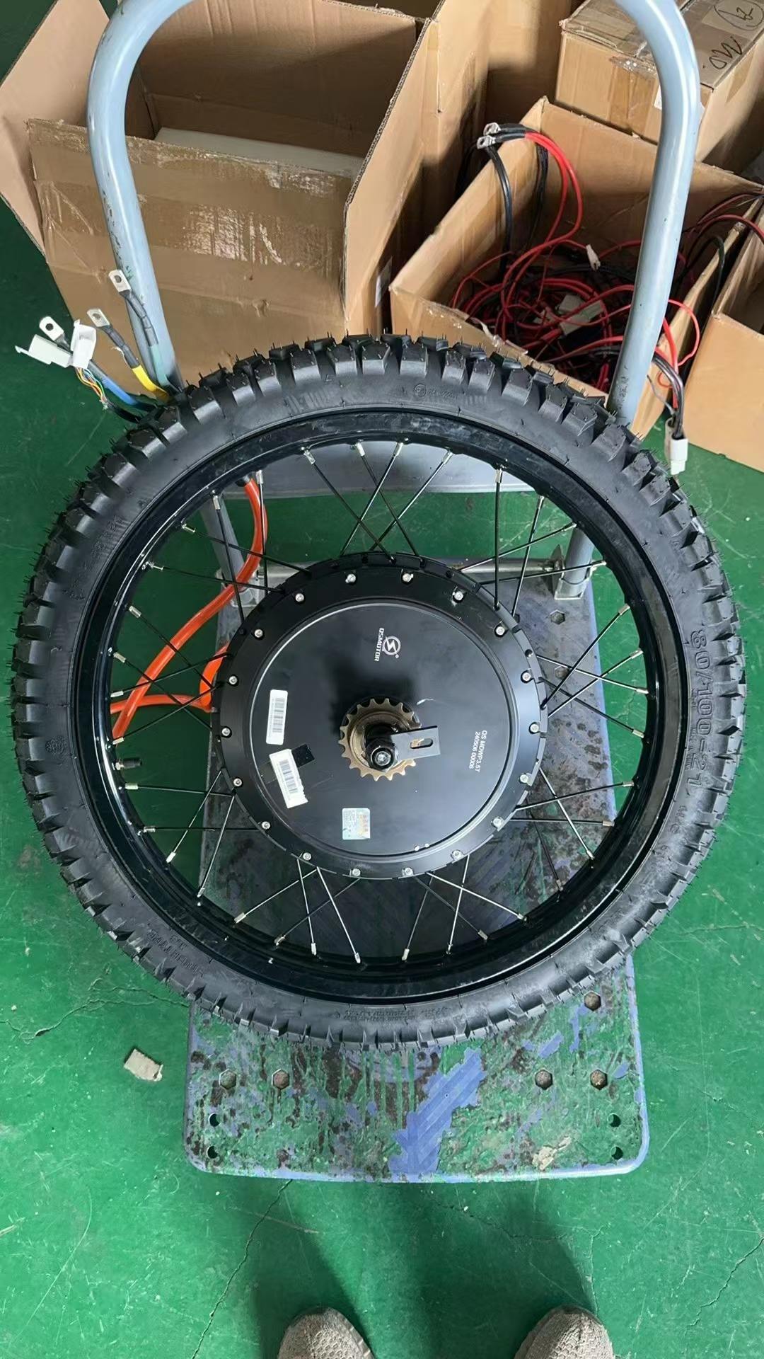 black QS273 3.5T motor wheel