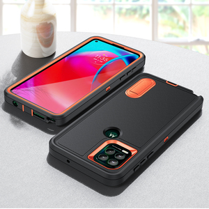 Funda de teléfono para <span class=keywords><strong>Moto</strong></span> G Power Stylus Play <span class=keywords><strong>Edge</strong></span> <span class=keywords><strong>30Pro</strong></span> Plus 5G 2025 2024 2023 2022 3 capas híbrido PC + TPU resistente a prueba de golpes - Product Image 6