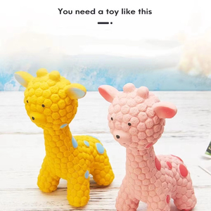 Sheep Design Latex <b>Pet</b> <b>Toy</b> Dog <b>Interactive</b> Molar Bite Resistant <b>Pet</b> Squeaky Dogs Molar Teeth Cleaning <b>Toy</b> - Product Image 3