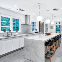 2019 DAIYA — meuble de cuisine, nouveau, design avec dessus en cascade