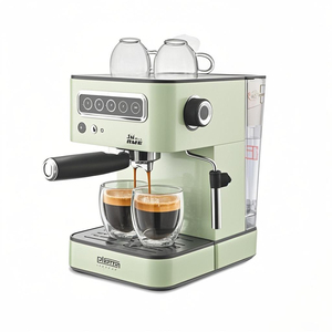 เครื่องชงกาแฟเอสเพรสโซกึ่งอัตโนมัติทำจากสแตนเลสแบบมืออาชีพใช้ในโรงแรมแบบพกพาสำหรับใช้ในบ้านกลางแจ้งรถชงร้อน - Product Image 2