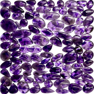 Radha Arts Natural Star Amethyst Quartz Cabochon Polished Mix Shape Purple Healing Handmade Jewelry Making High Quality - Product Image 1