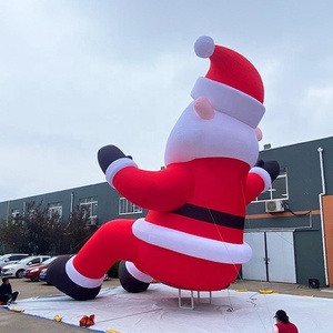 Decoración Inflable Navideña de Santa Claus, Globo Grande para Exteriores, Arco de Exhibición para Eventos, Casa de Tela Oxford, Domo - Product Image 6
