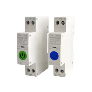Tuya Wifi ZigBee thông minh ngắt mạch điện đo 1P 1-63a Din Rail cho nhà thông minh không dây điều khiển từ xa chuyển đổi bằng ứng dụng - Product Image 1